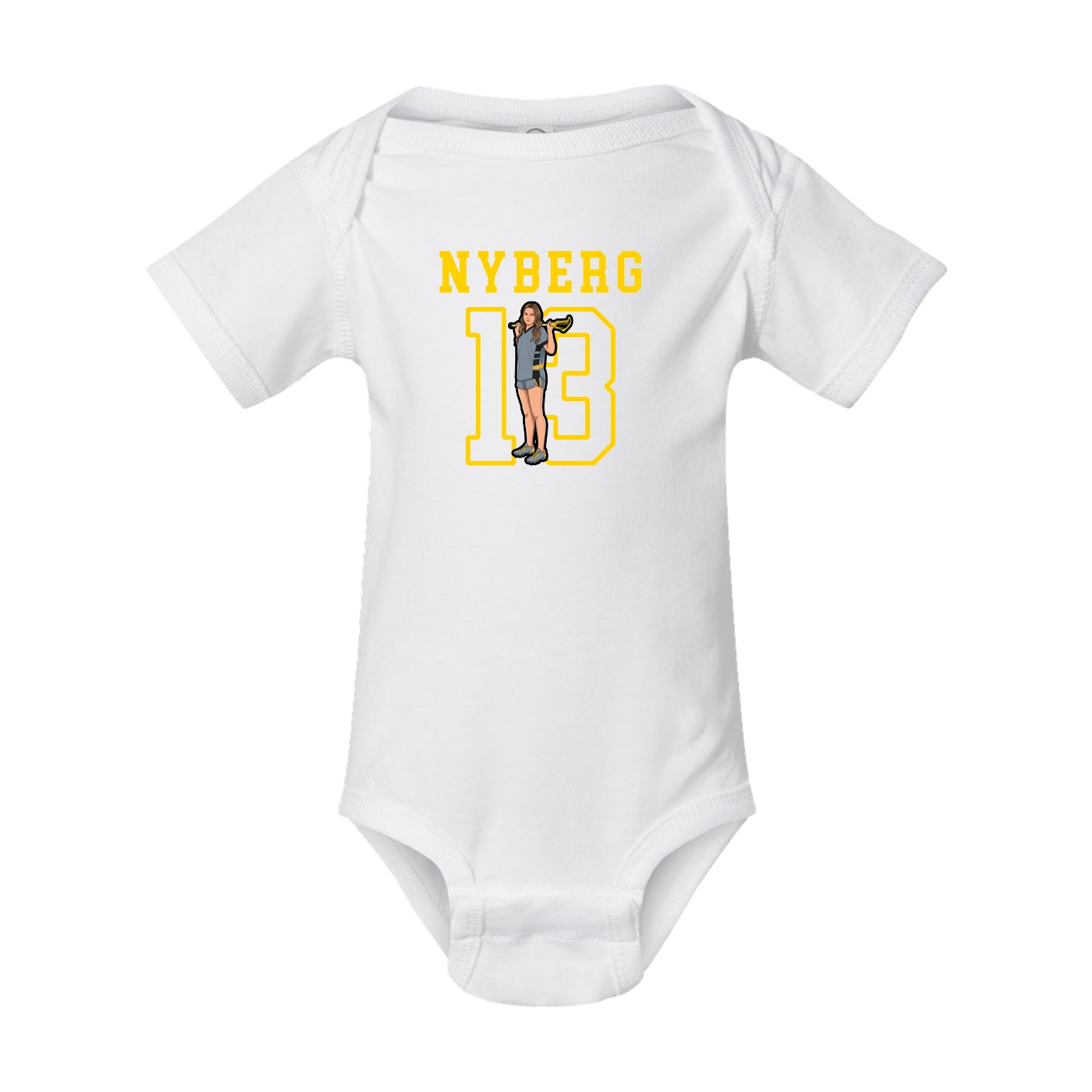 Baby Onesie — Shirsey in White