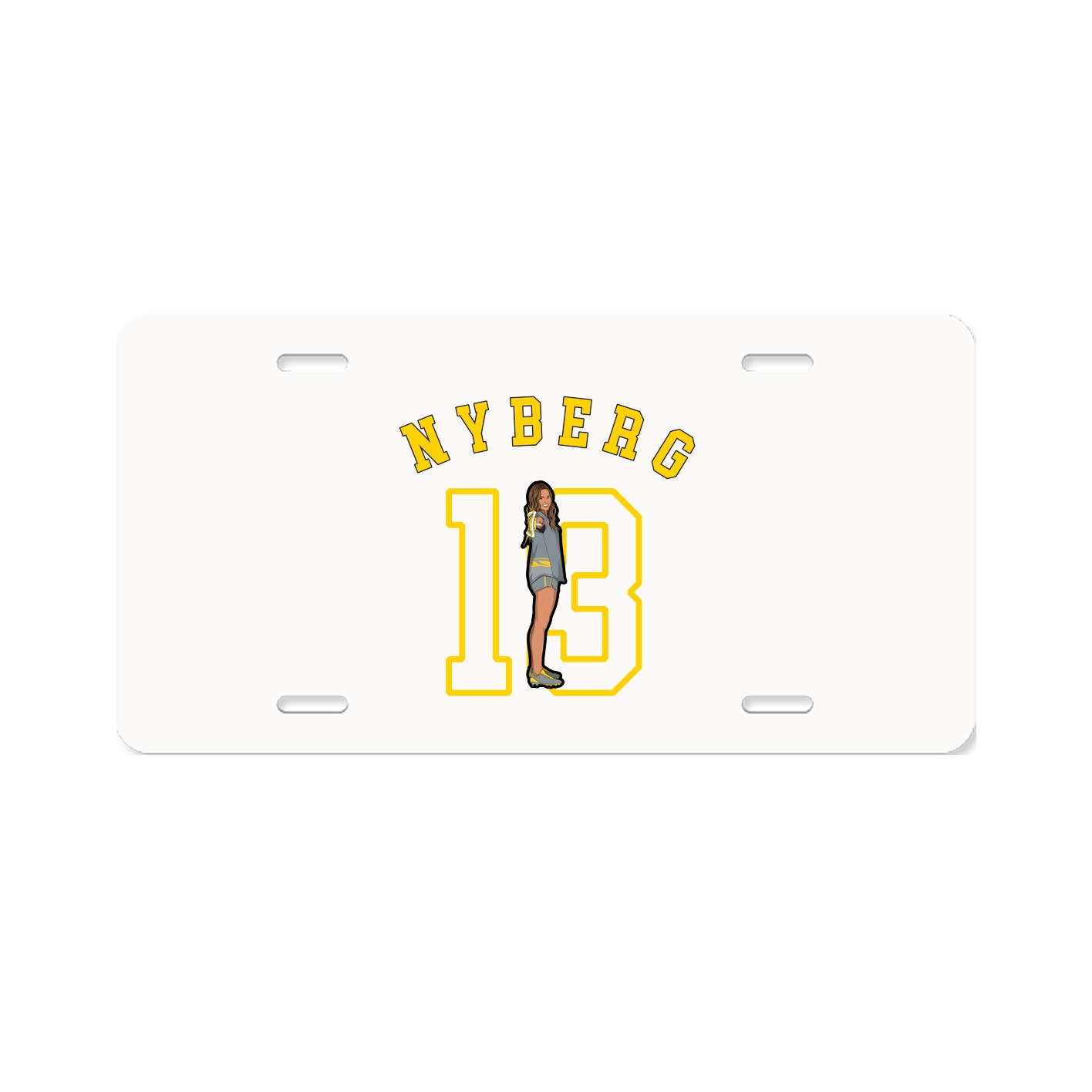 License Plate — Shirsey Arch in Classic