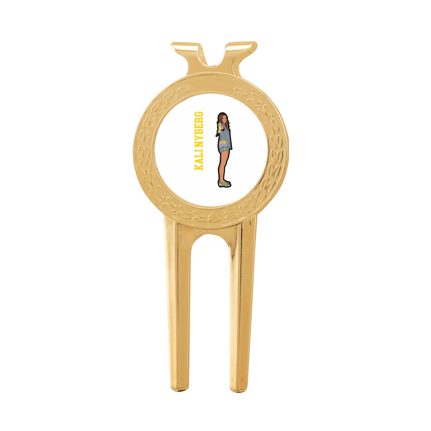 Divot Tool with Ball Marker — Name Vertical in Classic