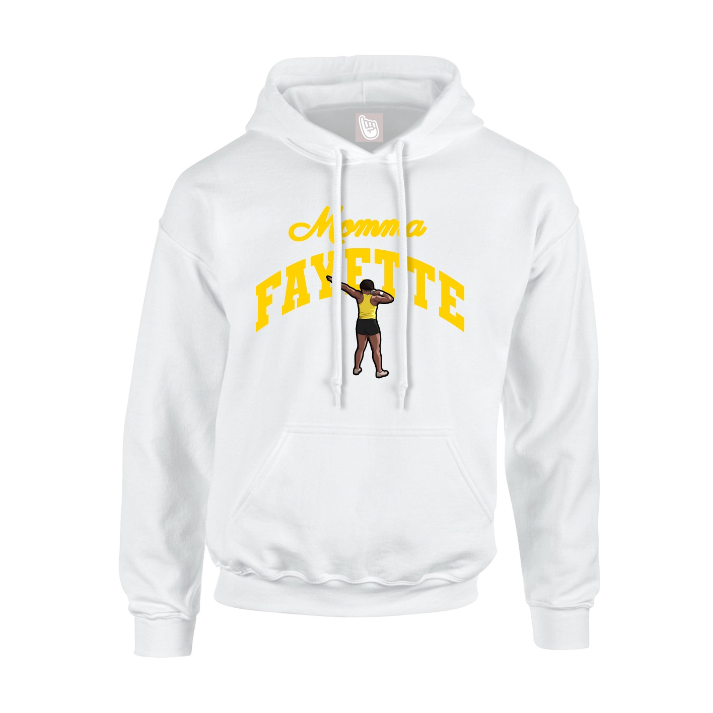 Hoodie — Mothers Day Arch in White