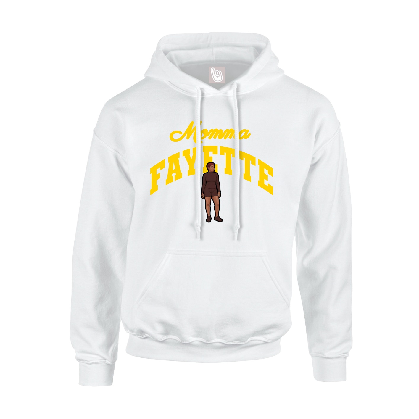 Hoodie — Mothers Day Arch in White