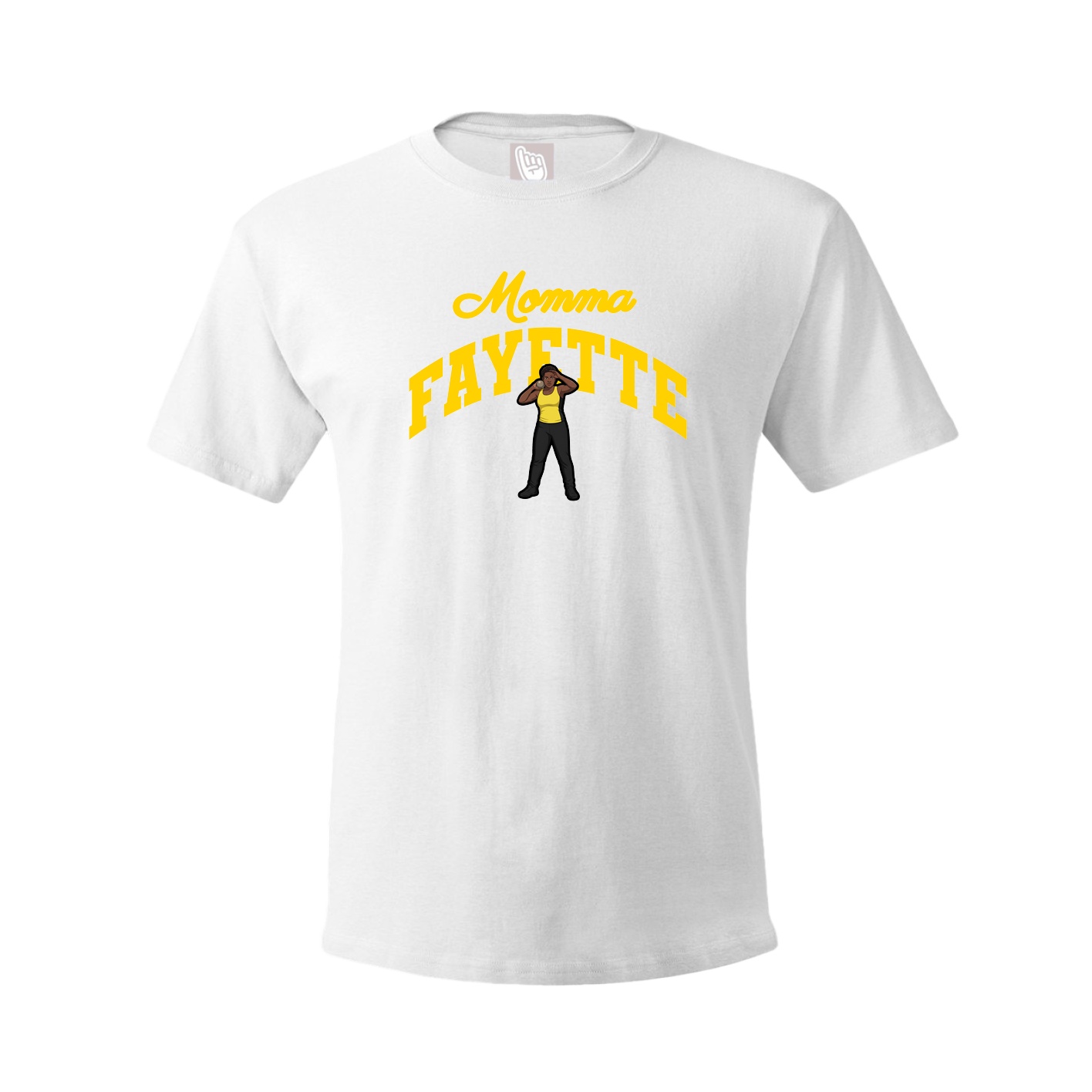 Tee — Mothers Day Arch in White