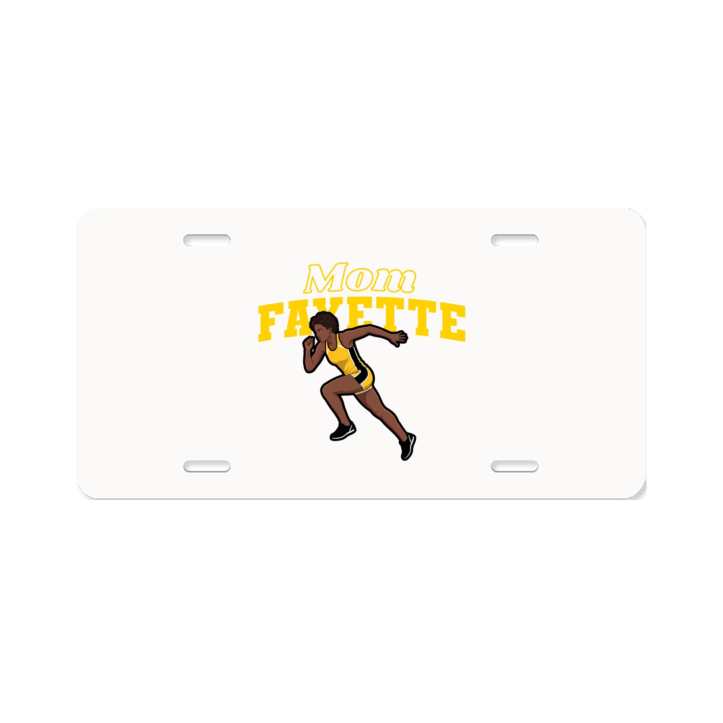 License Plate — Mothers Day Block in Classic