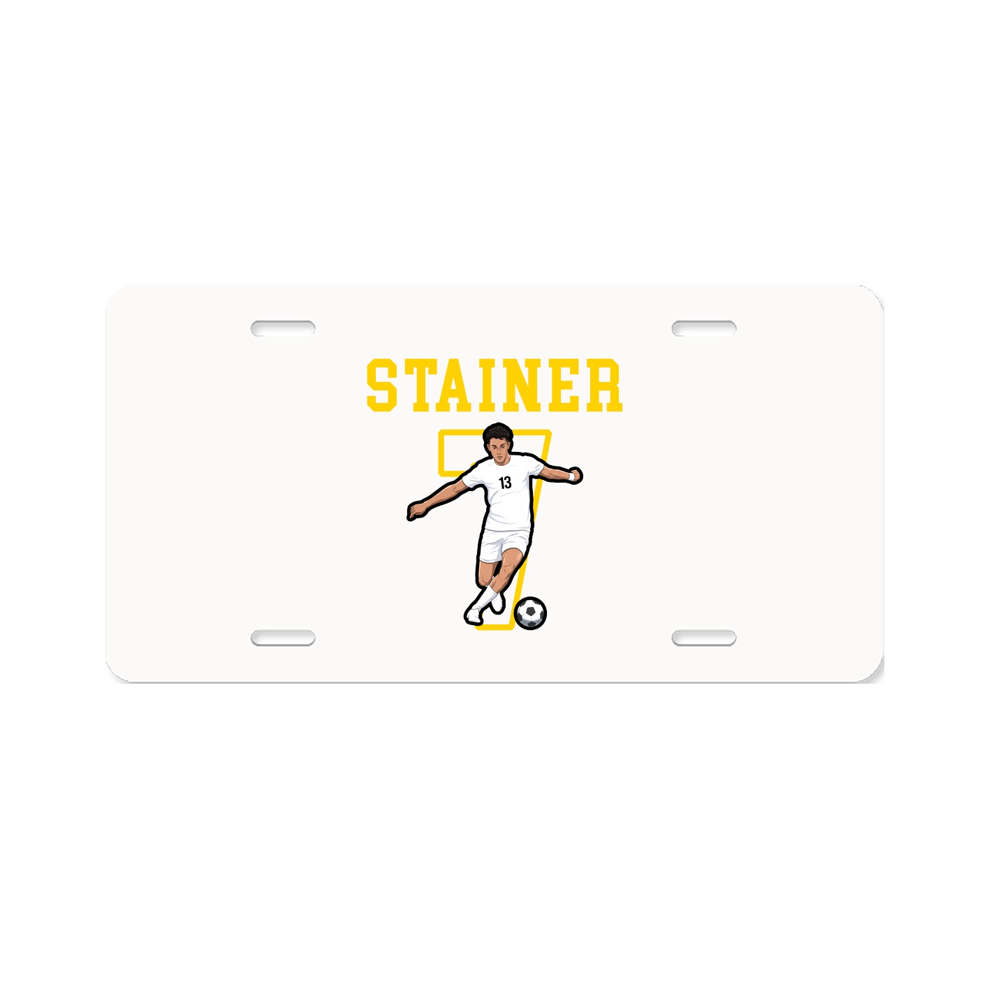 License Plate — Shirsey in Classic