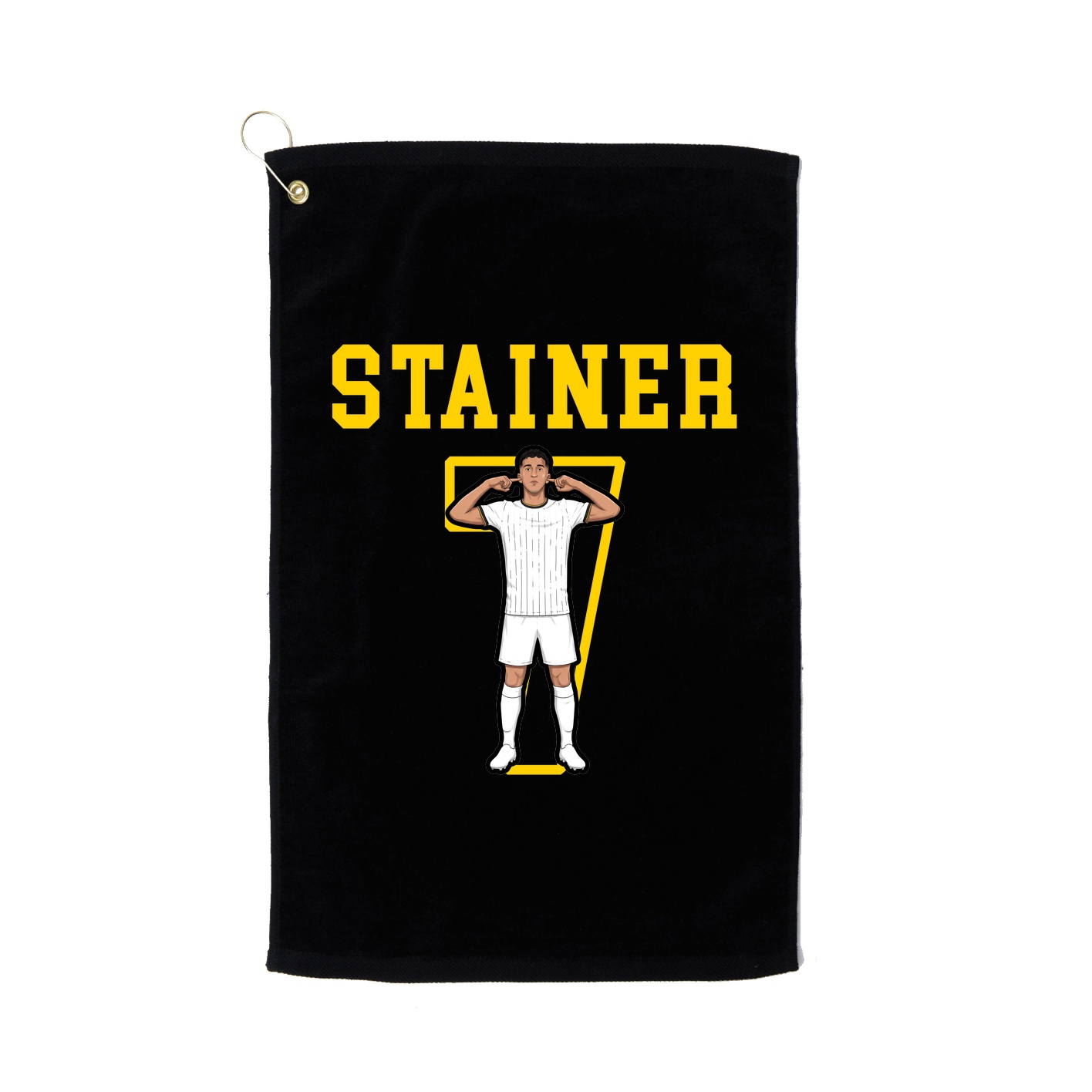 Golf Towel — Shirsey in Black