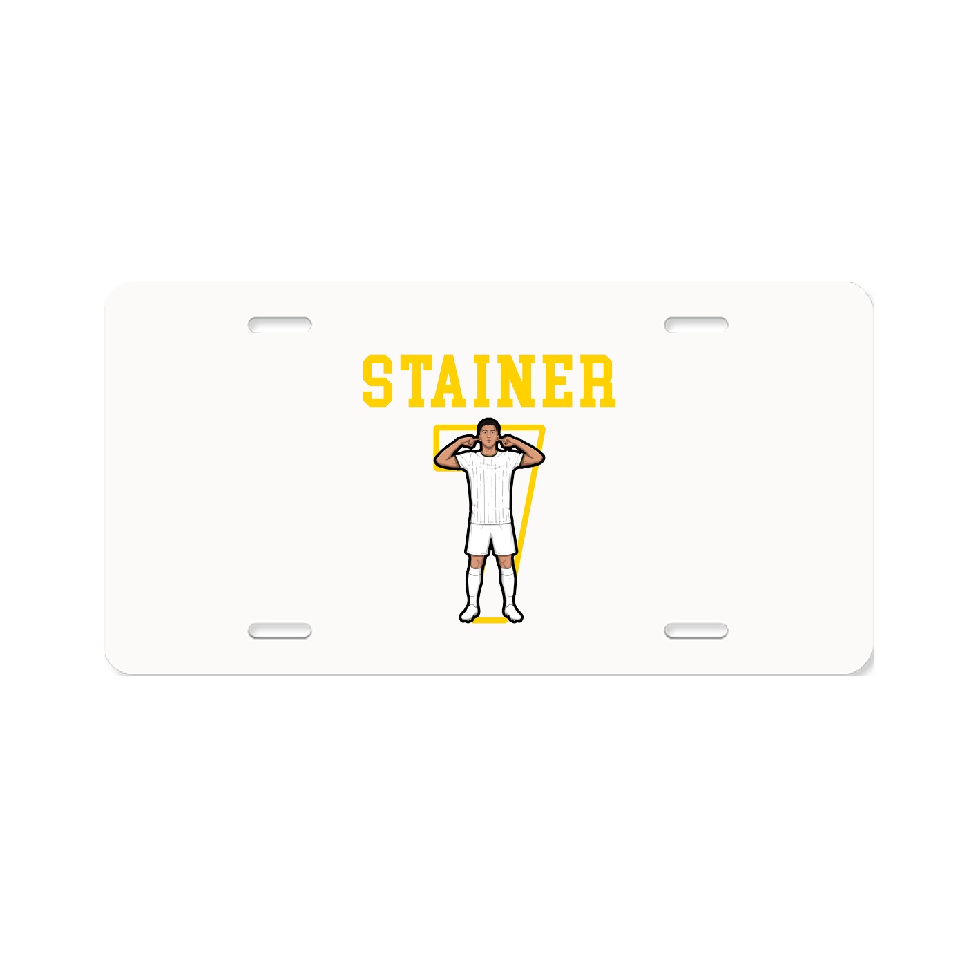 License Plate — Shirsey in Classic