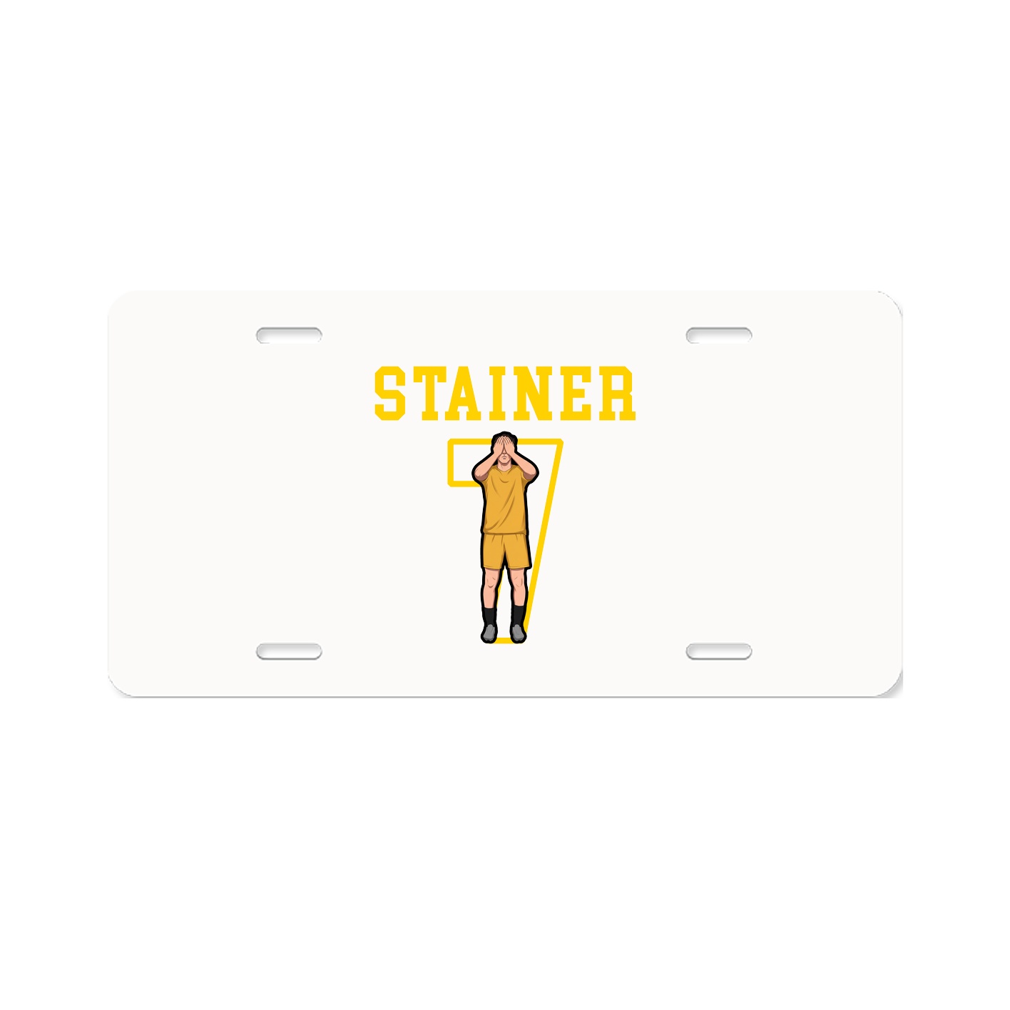 License Plate — Shirsey in Classic