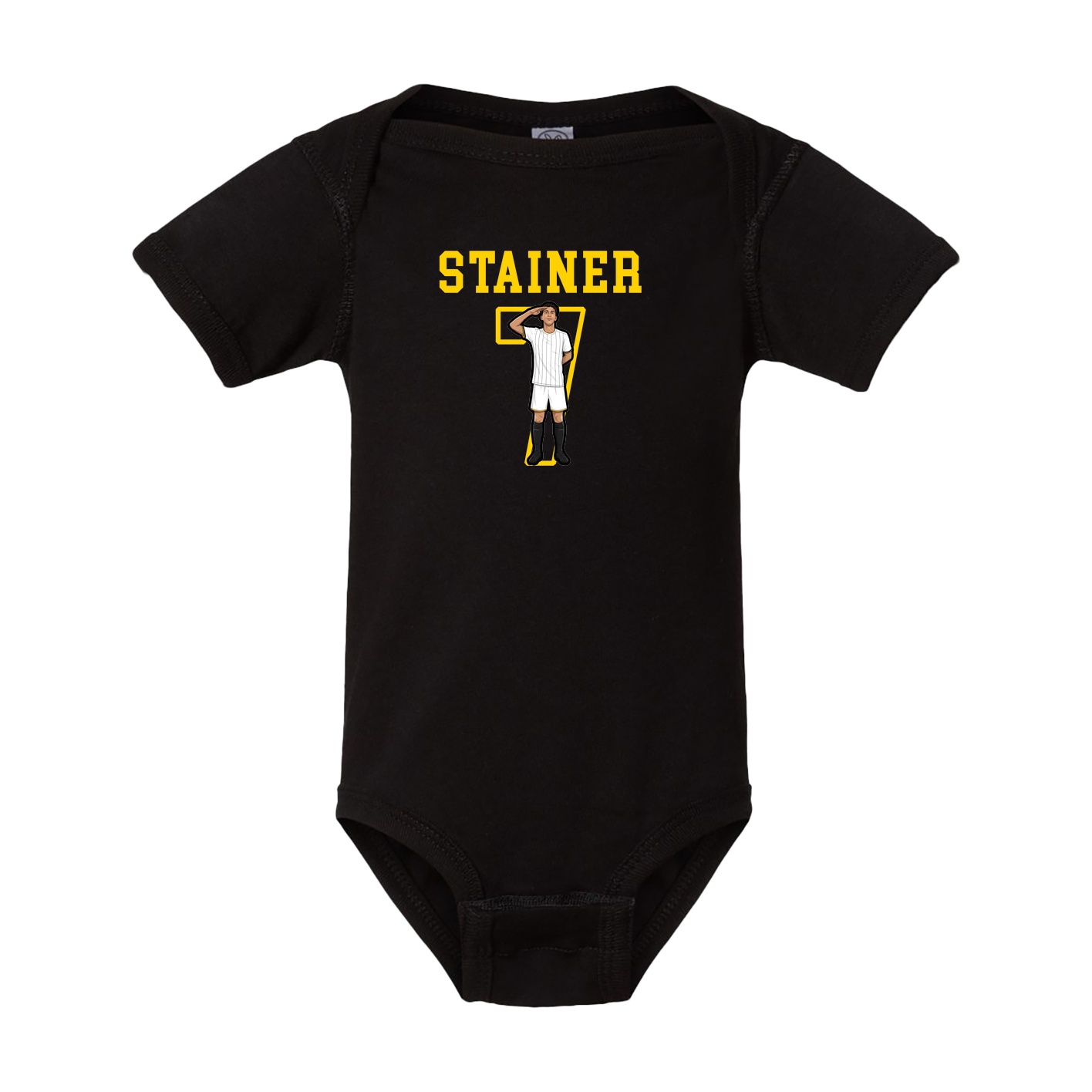Baby Onesie — Shirsey in Black