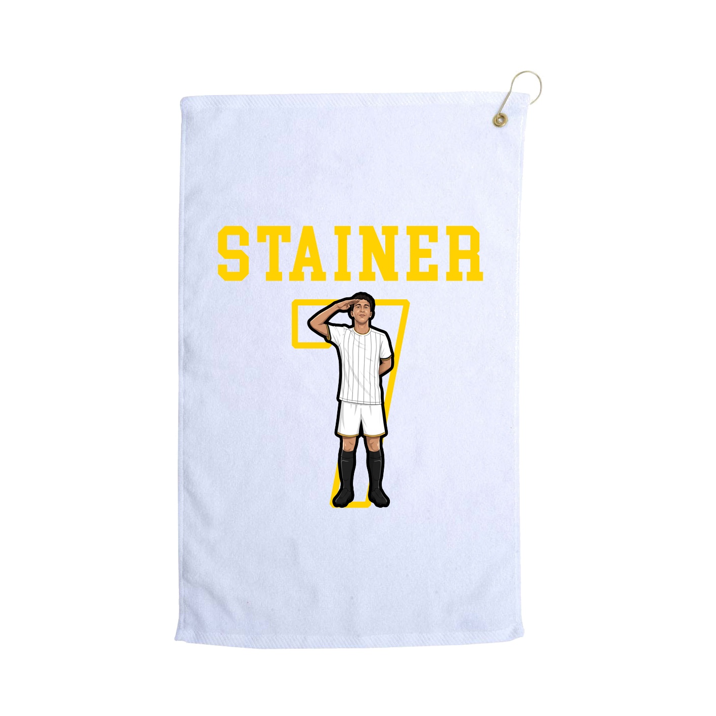 Golf Towel — Shirsey in White