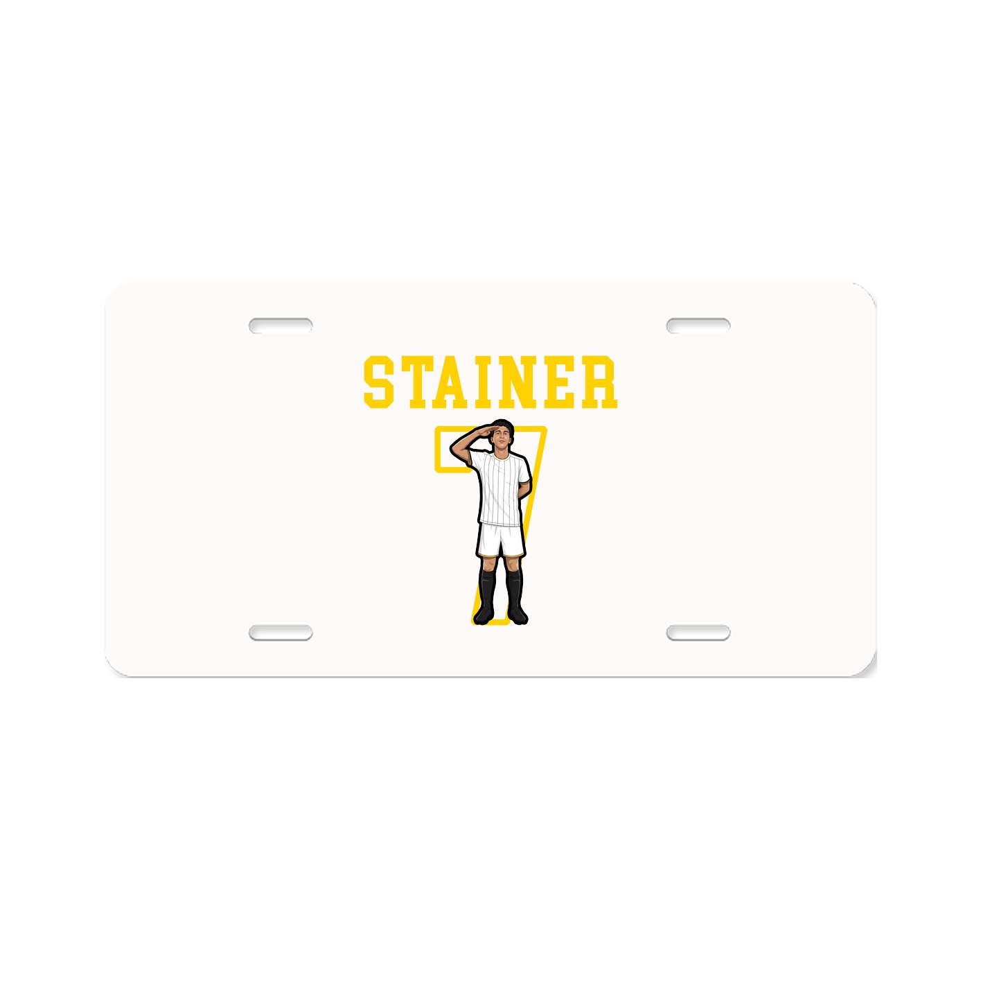 License Plate — Shirsey in Classic