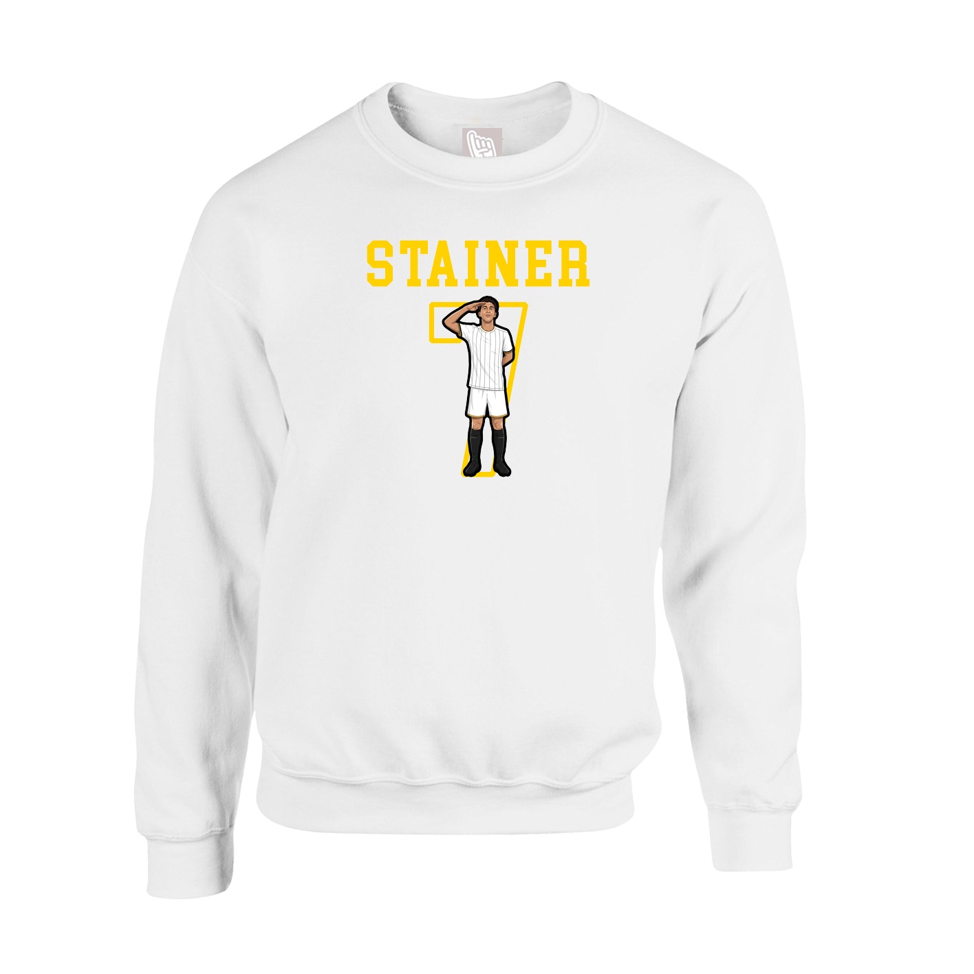 Fleece Crew — Shirsey in White