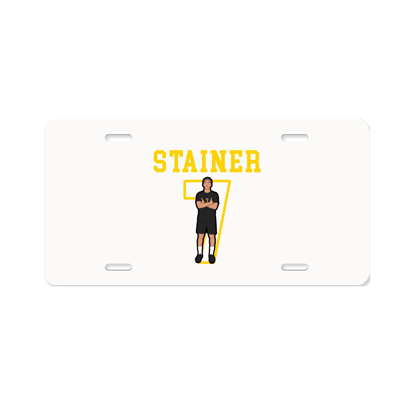 License Plate — Shirsey in Classic