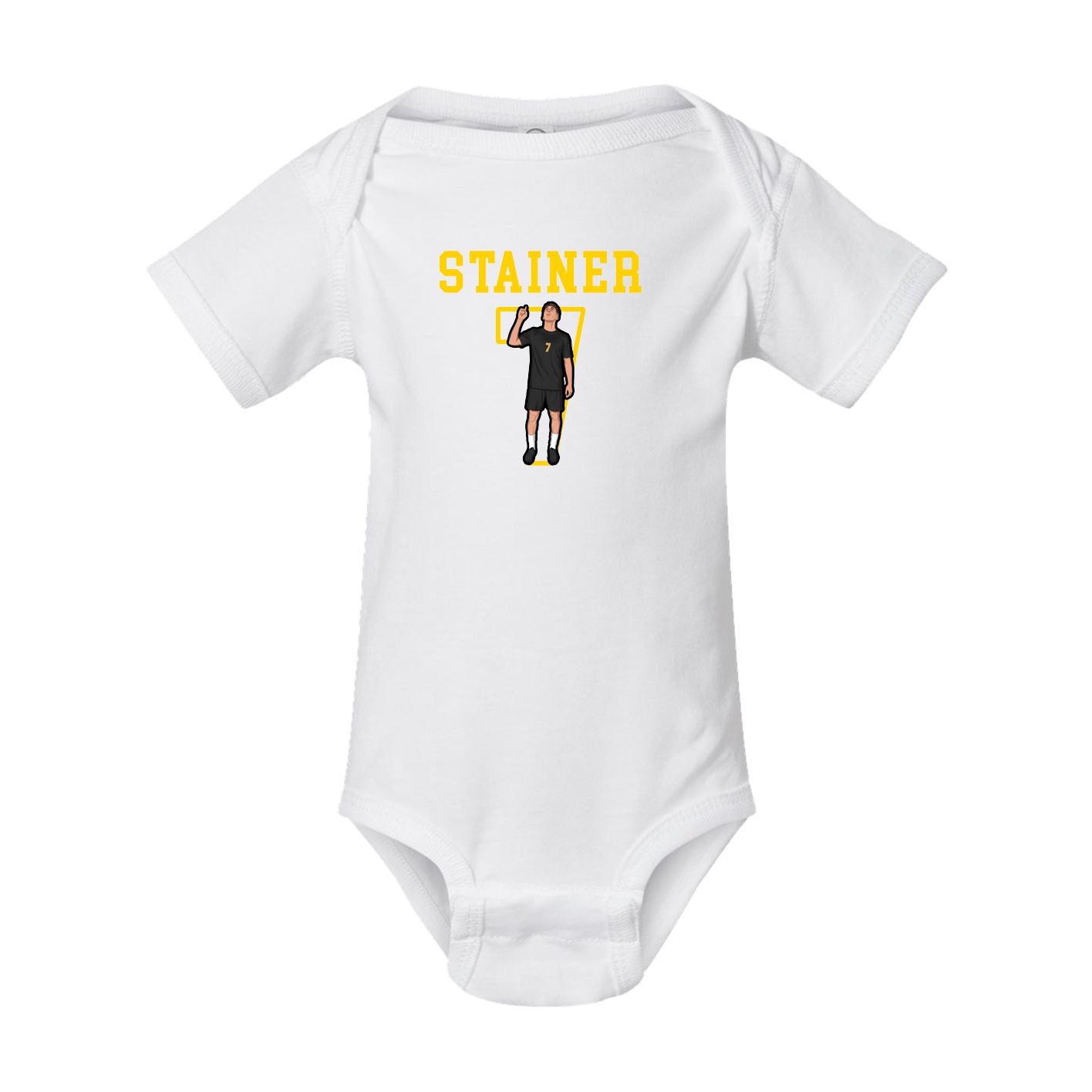 Baby Onesie — Shirsey in White