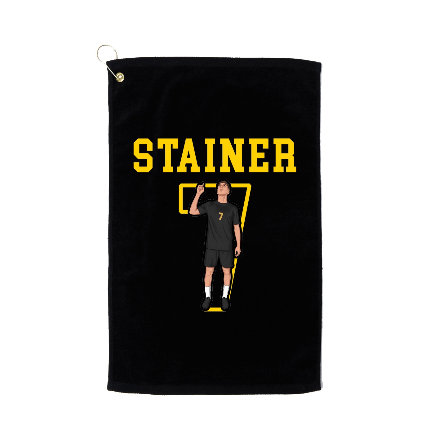 Golf Towel — Shirsey in Black