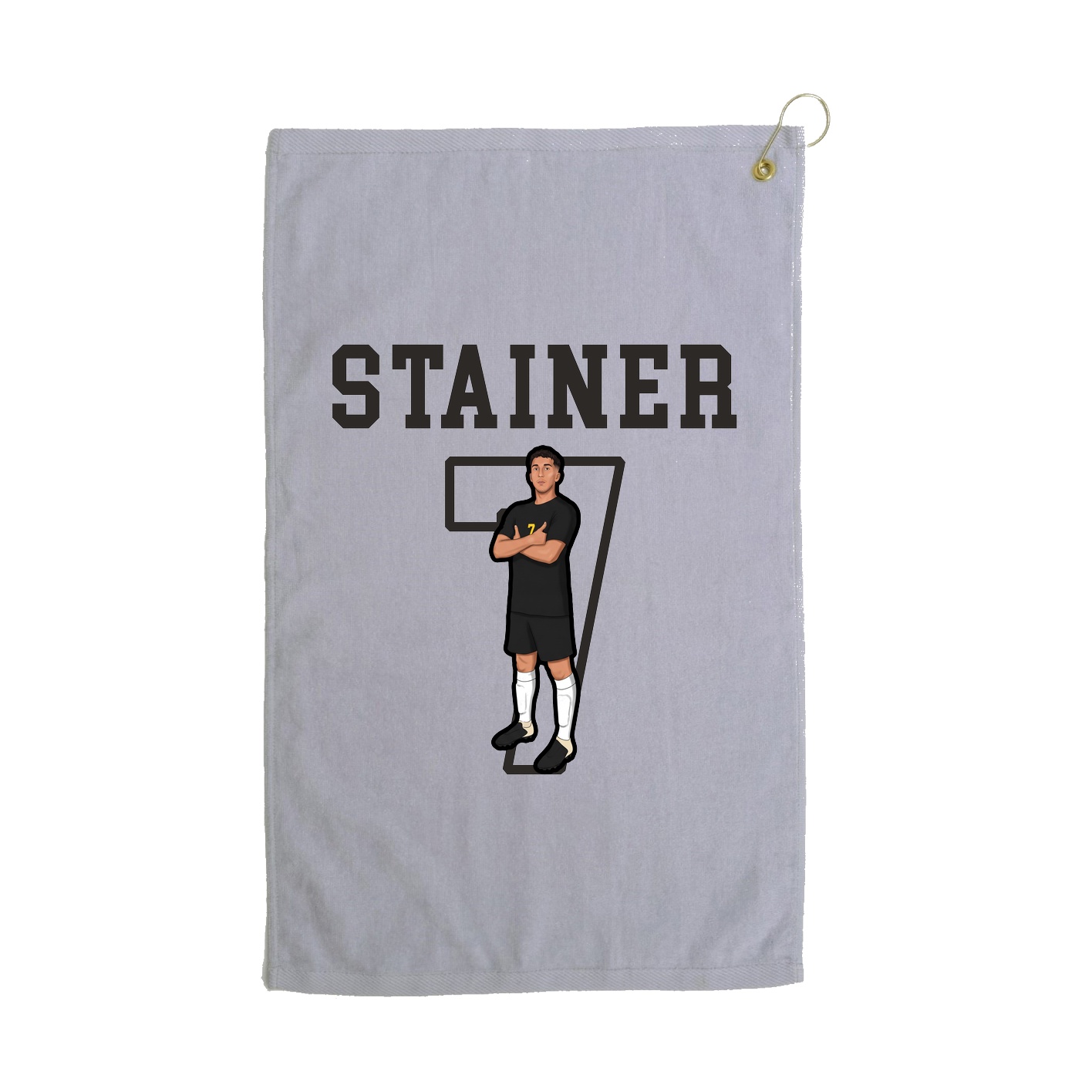 Golf Towel — Shirsey in Grey