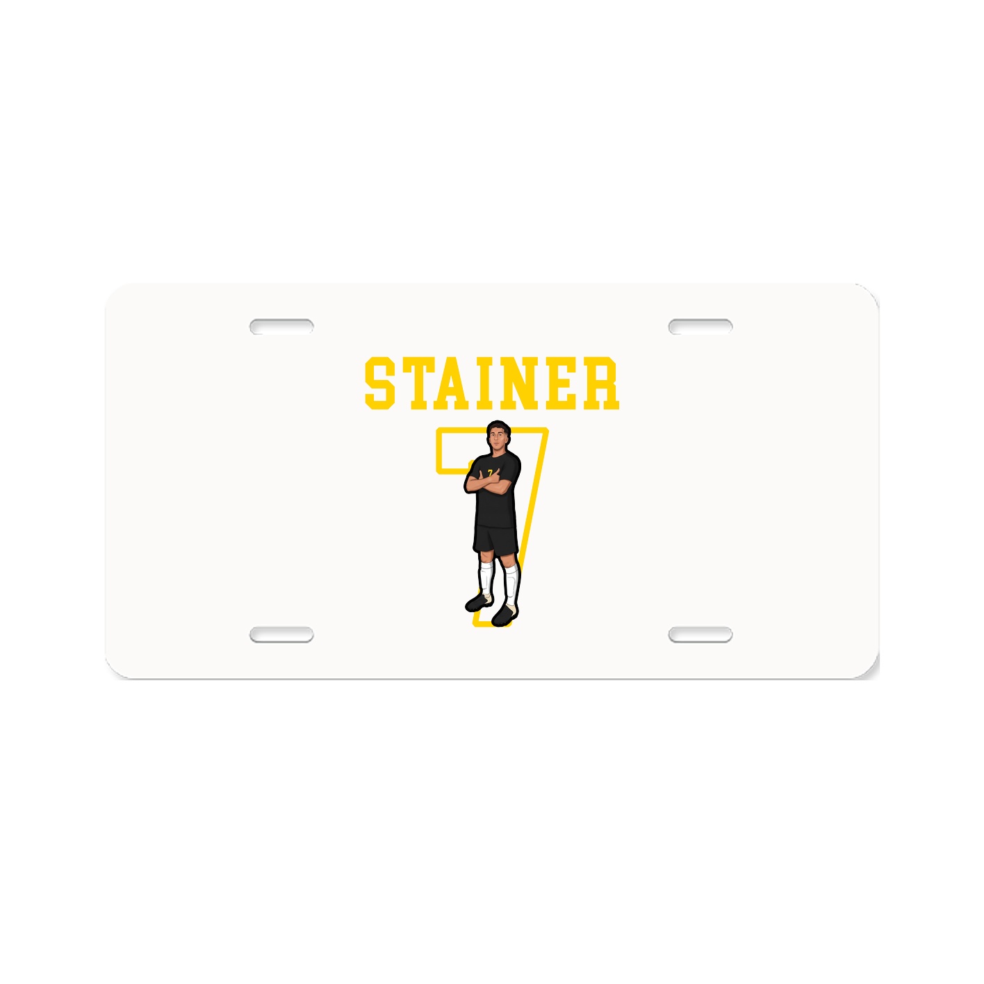 License Plate — Shirsey in Classic