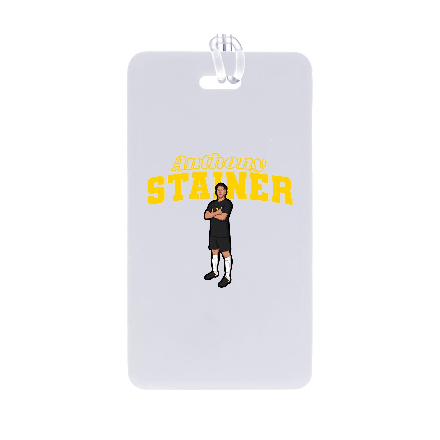 Bag Tag — Name Arch in Classic