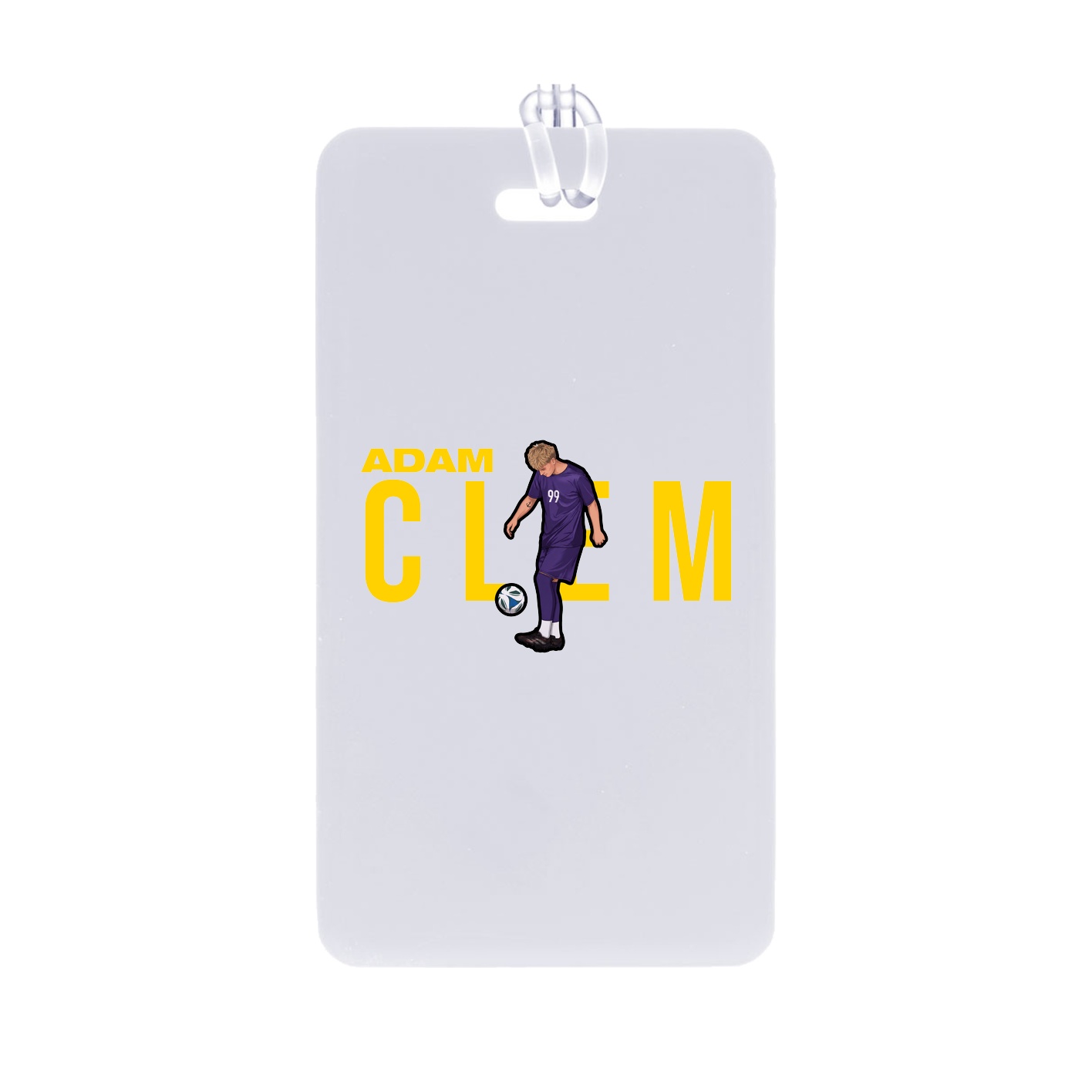 Bag Tag — Player Name in Classic