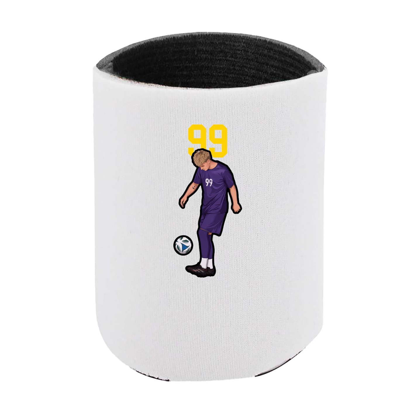 Can Holder — Number Top in White