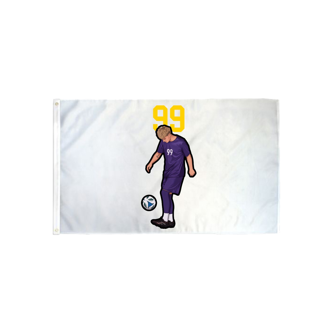 3x5 Flag — Number Top in Classic