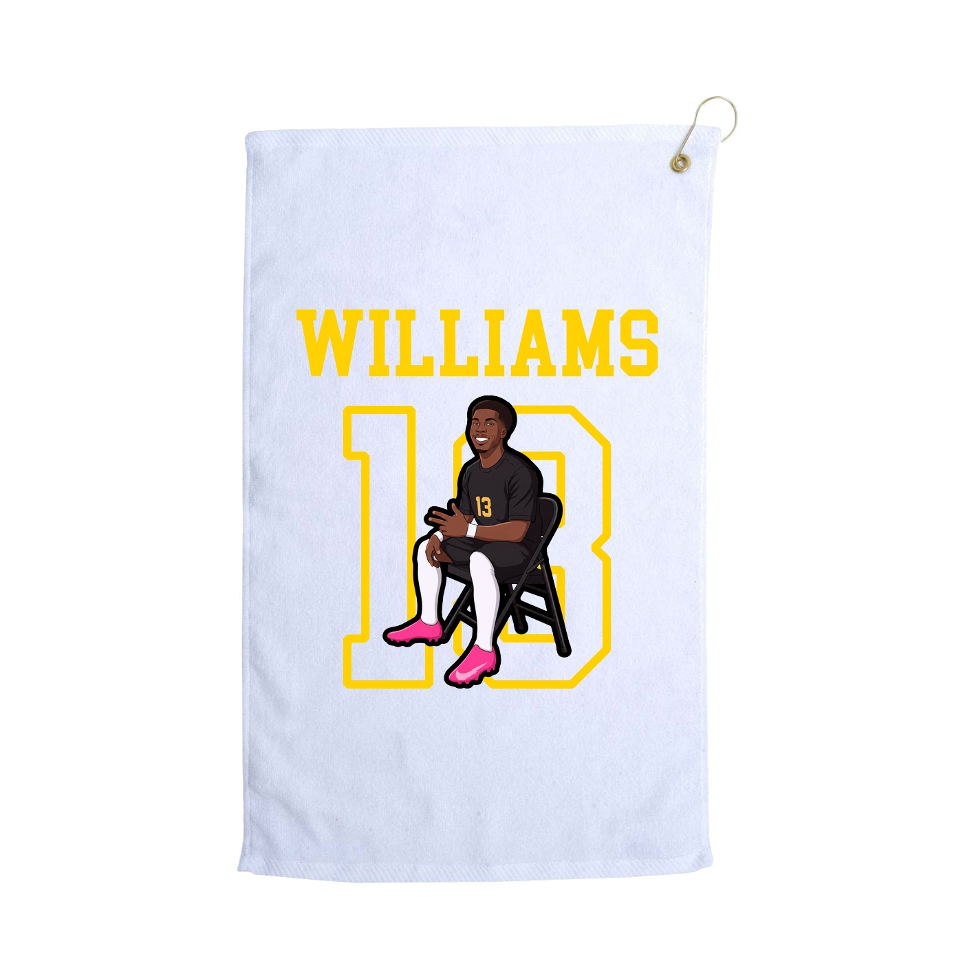 Golf Towel — Shirsey in White