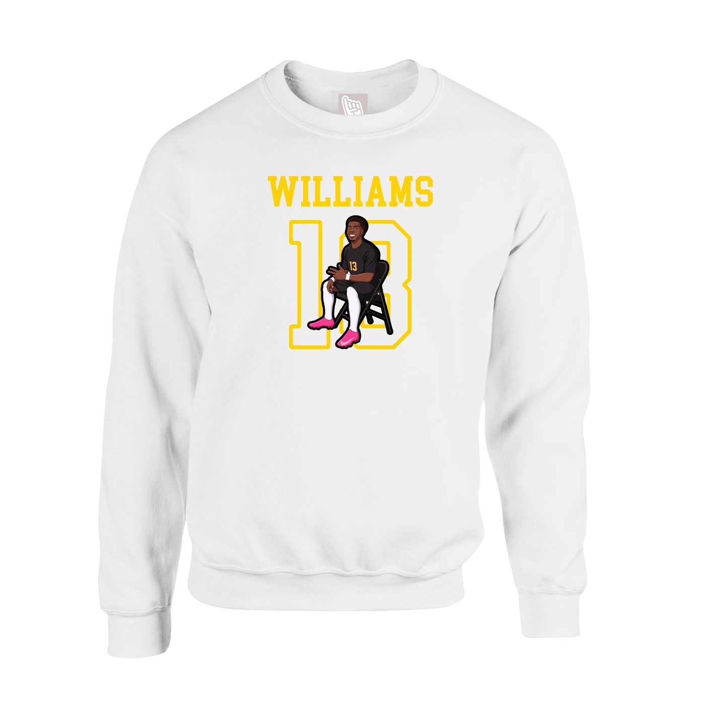 Fleece Crew — Shirsey in White