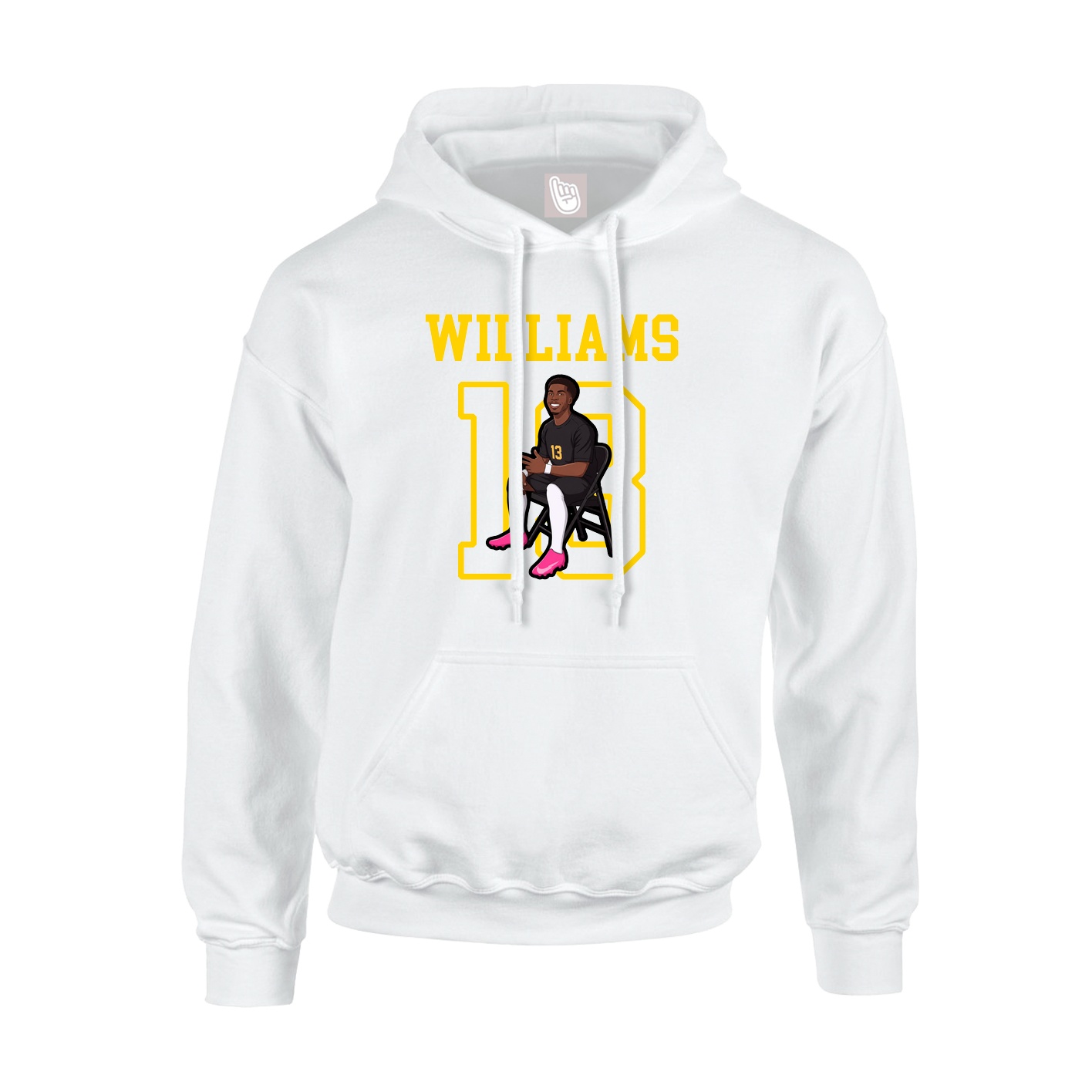 Youth Hoodie — Shirsey in White