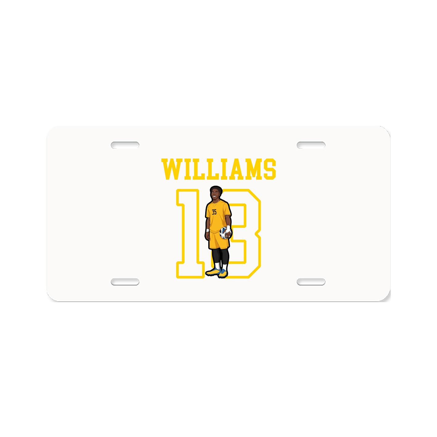 License Plate — Shirsey in Classic