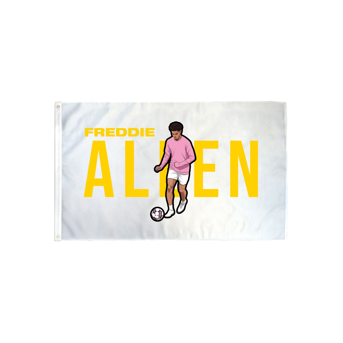 3x5 Flag — Player Name in Classic