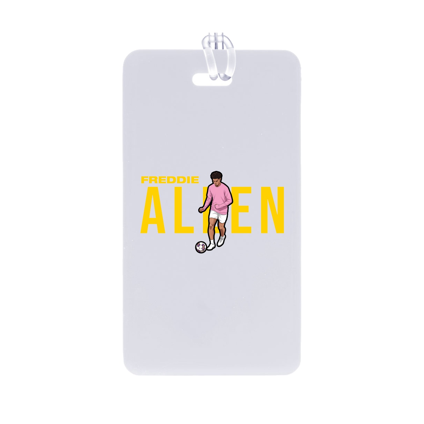 Bag Tag — Player Name in Classic