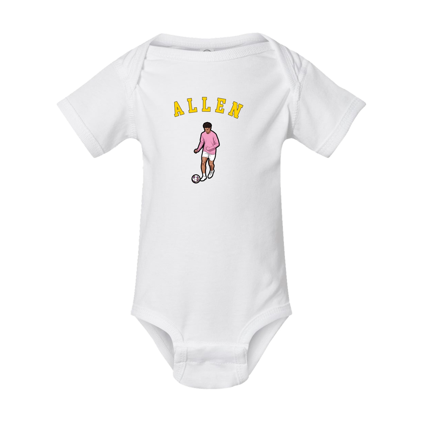 Baby Onesie — Shirsey Arch in White