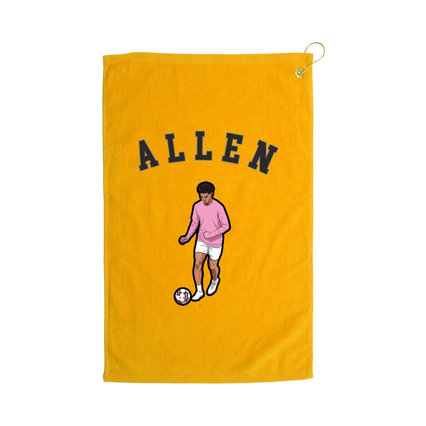 Golf Towel — Shirsey Arch in Gold