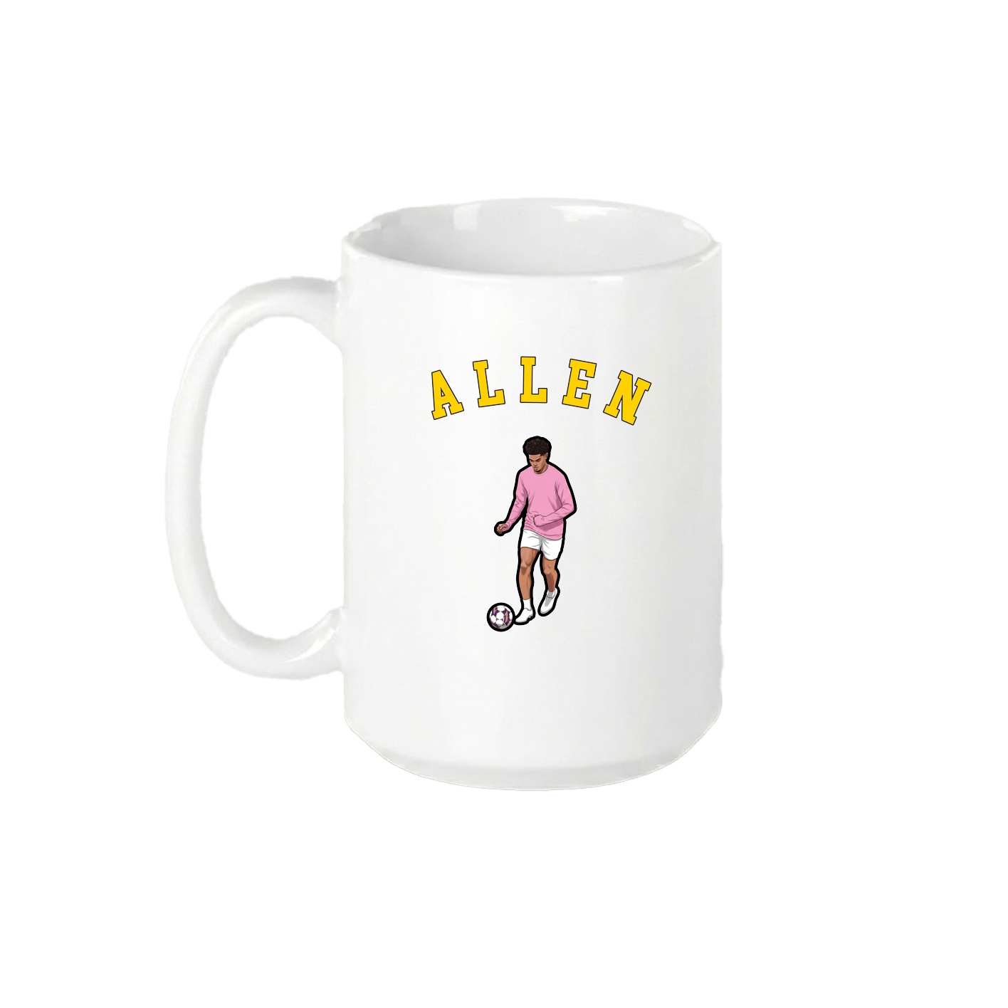 15oz Coffee Mug — Shirsey Arch in White
