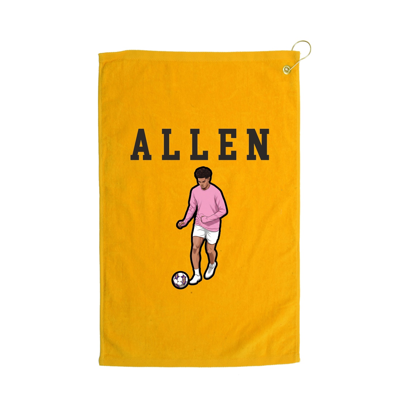 Golf Towel — Shirsey in Gold