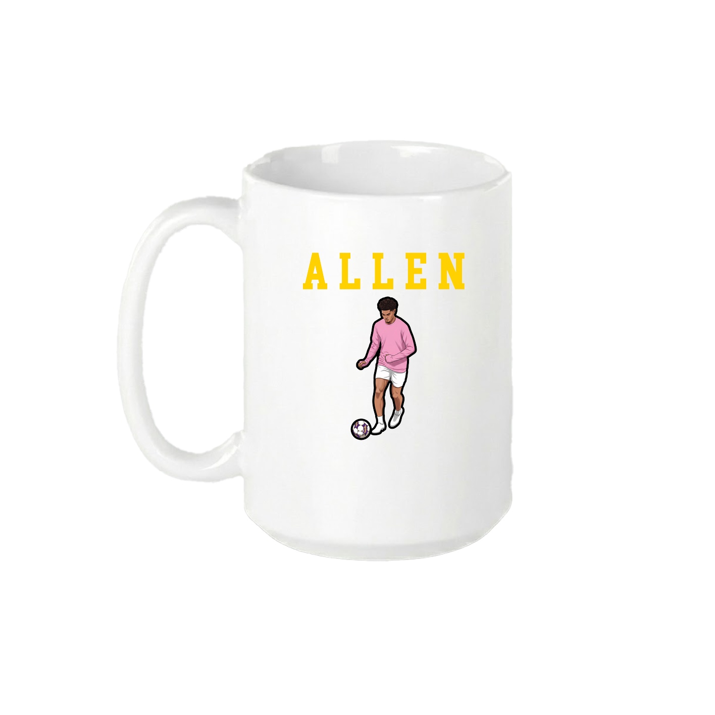 15oz Coffee Mug — Shirsey in White
