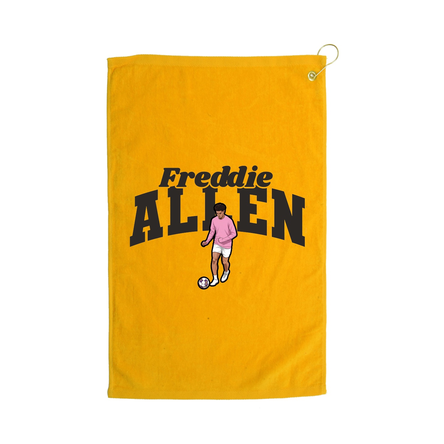 Golf Towel — Signature Arch in Gold