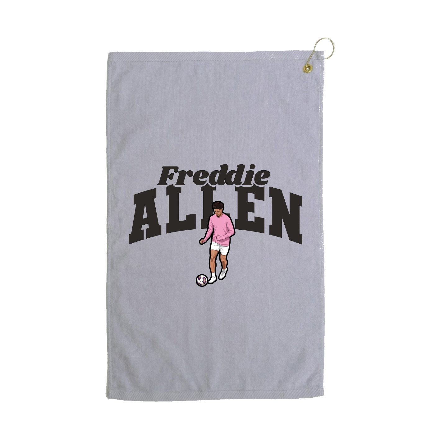 Golf Towel — Signature Arch in Grey
