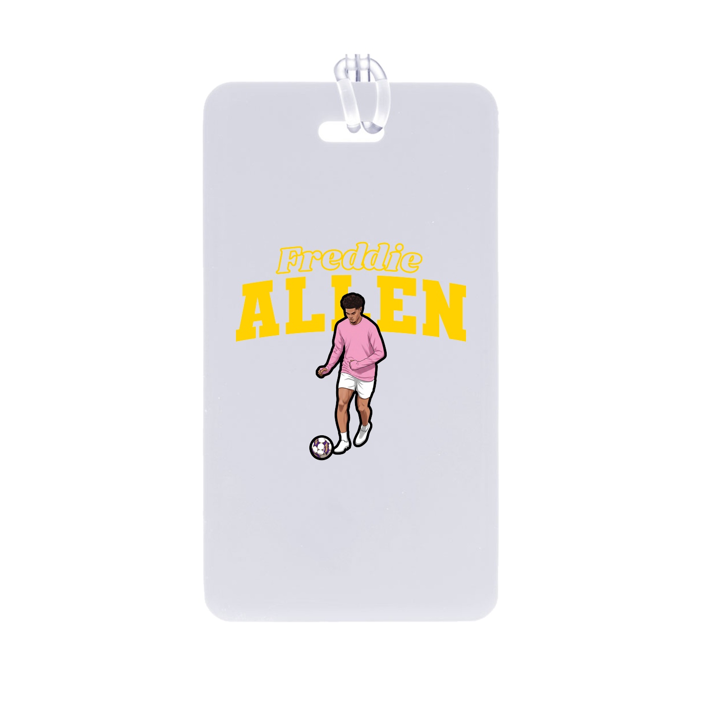 Bag Tag — Name Arch in Classic