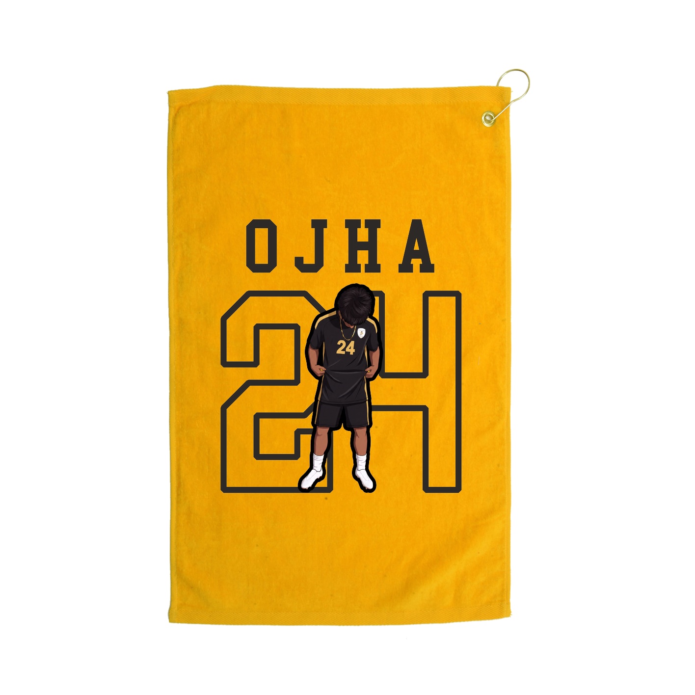 Golf Towel — Shirsey in Gold