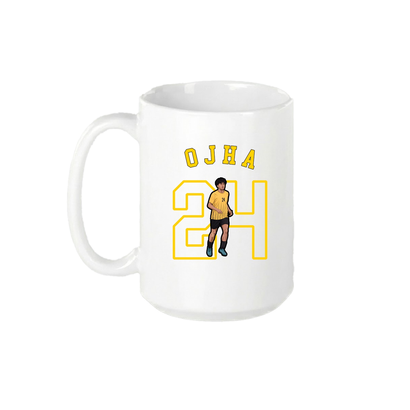 15oz Coffee Mug — Shirsey Arch in White