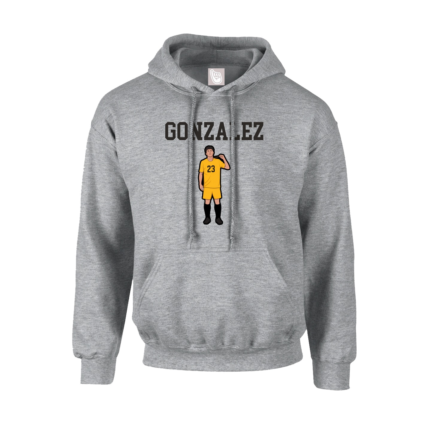 Hoodie — Shirsey in Grey