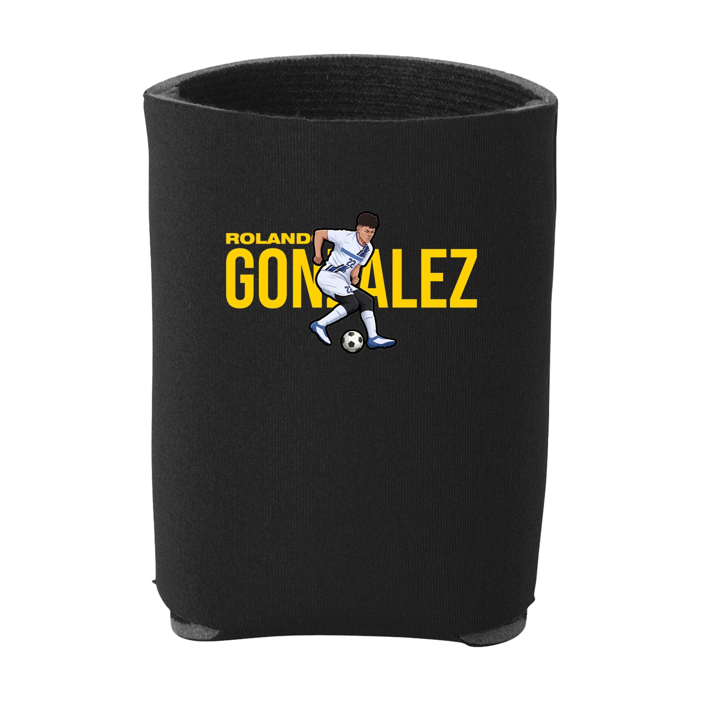 Can Holder — Player Name in Black