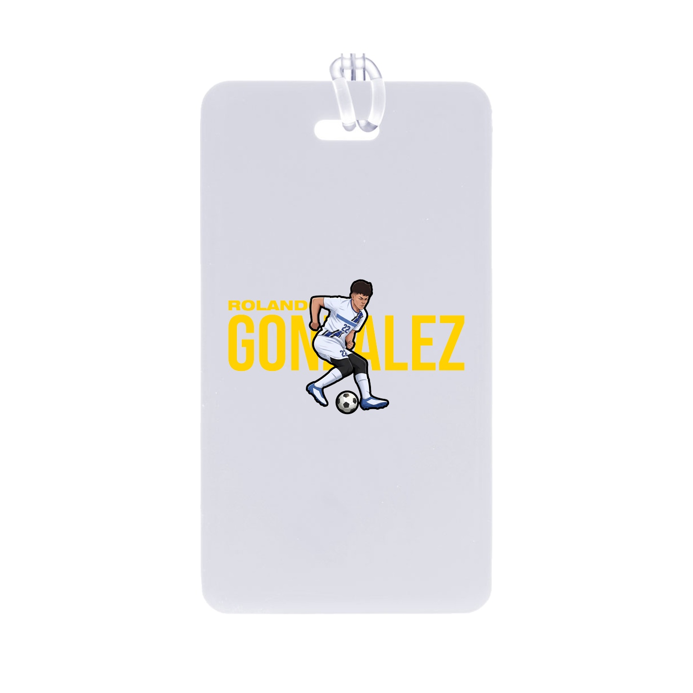 Bag Tag — Player Name in Classic