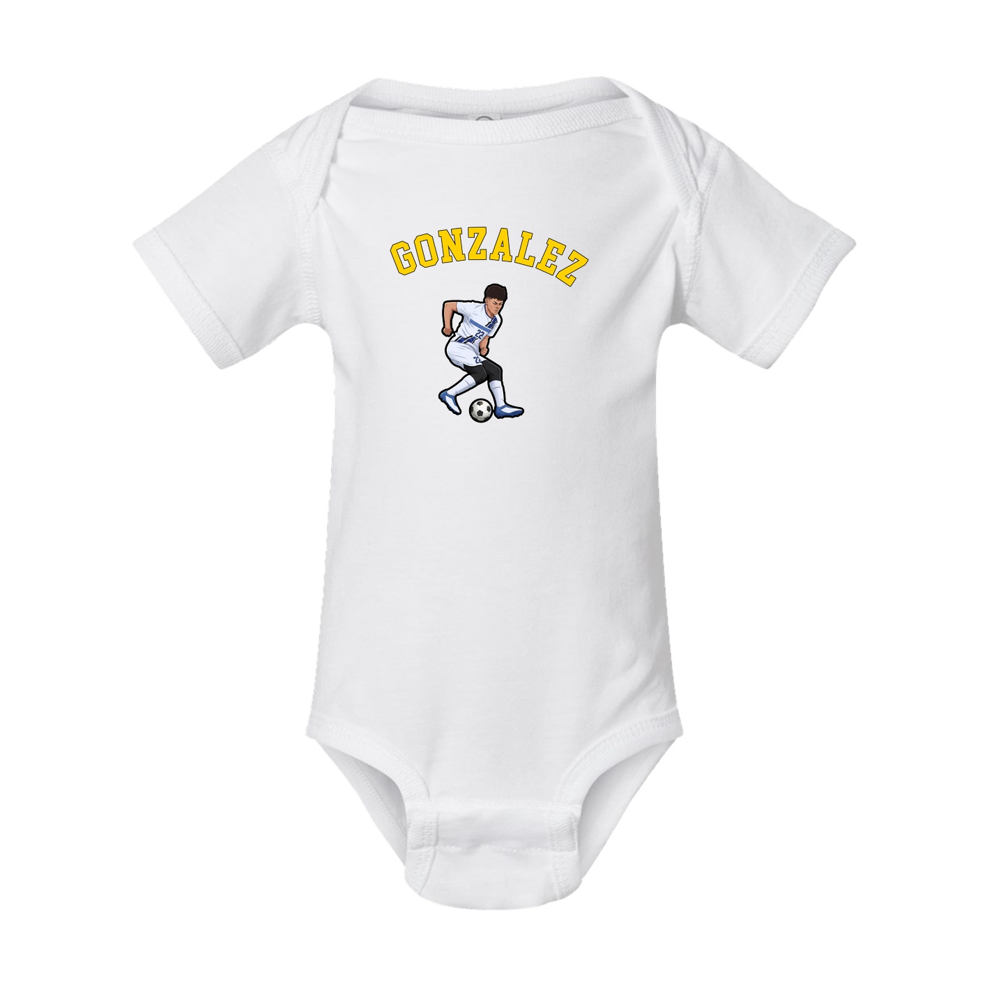 Baby Onesie — Shirsey Arch in White