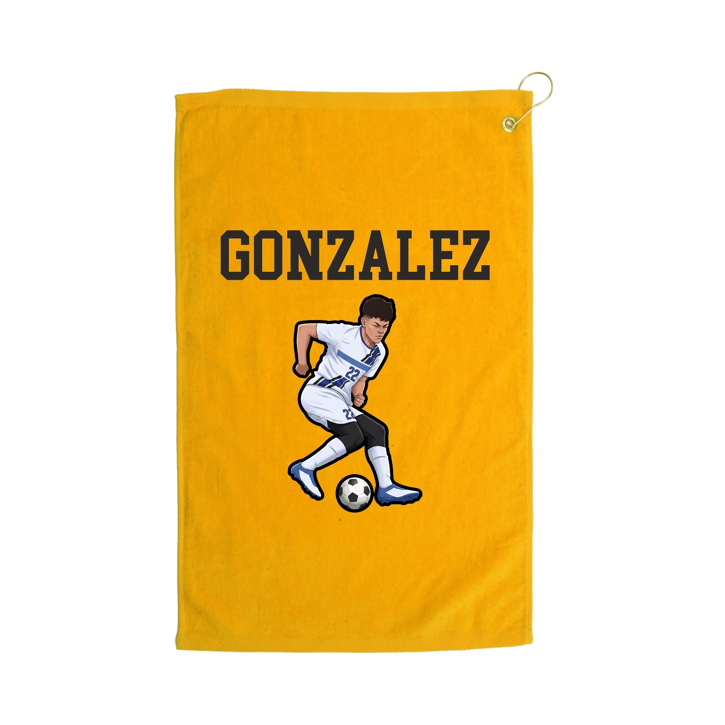 Golf Towel — Shirsey in Gold