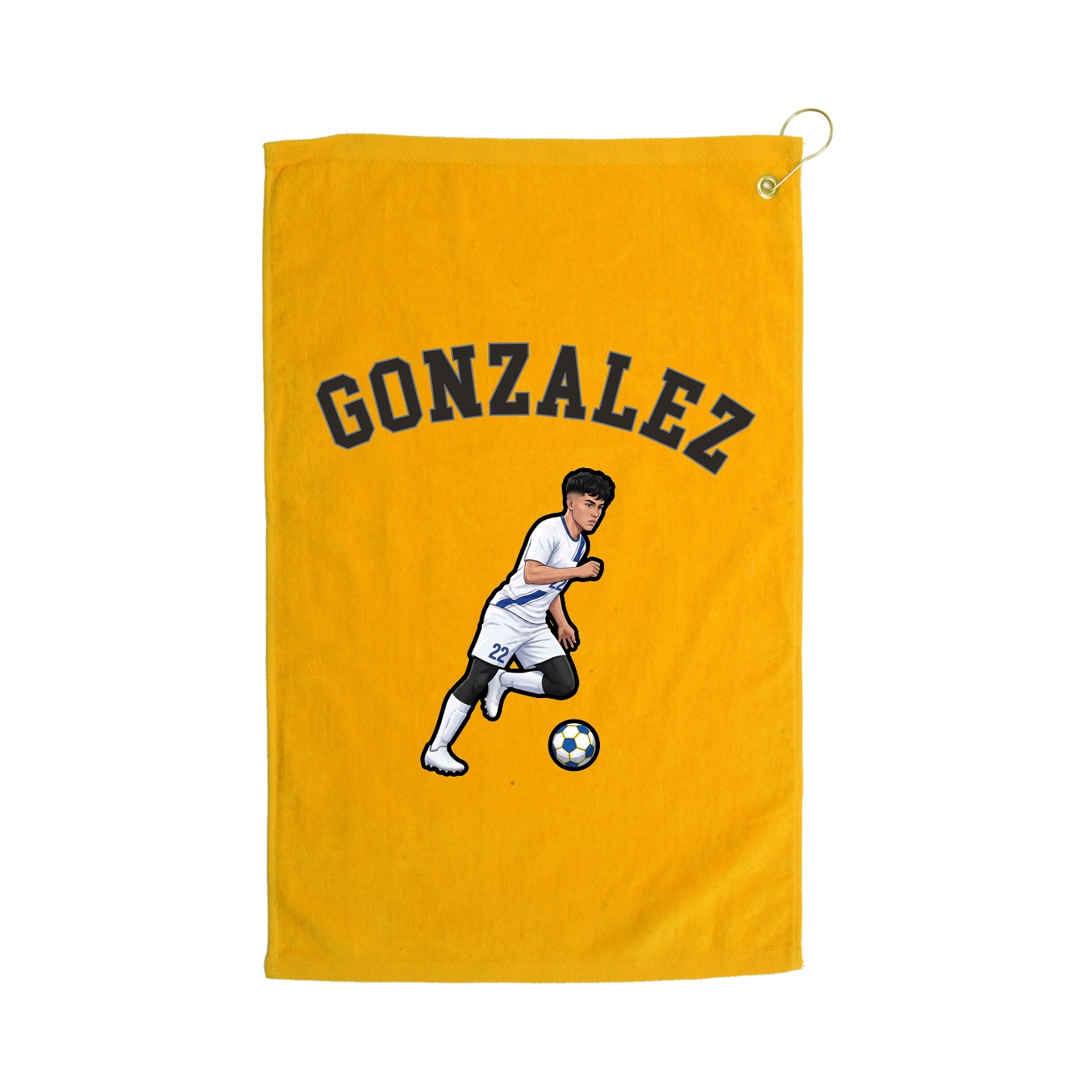 Golf Towel — Shirsey Arch in Gold