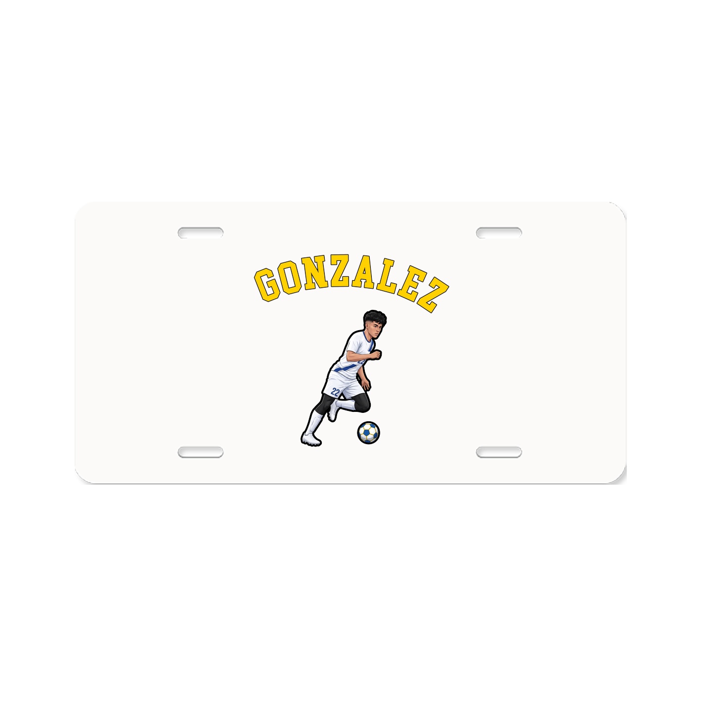 License Plate — Shirsey Arch in Classic