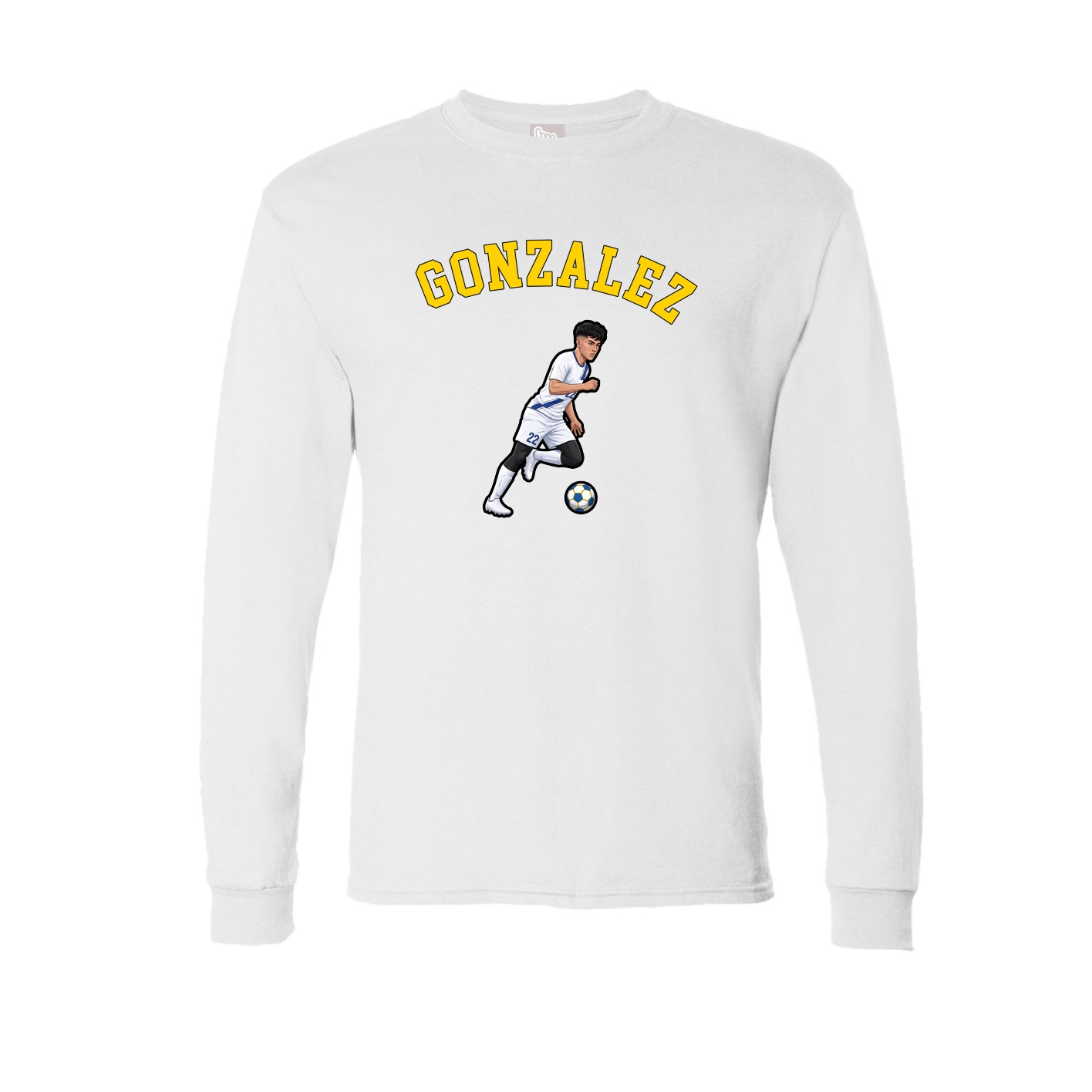 Long Sleeve Tee — Shirsey Arch in White
