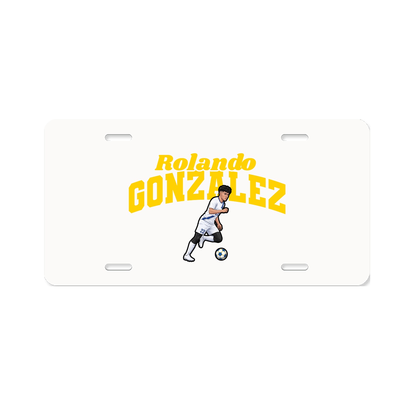 License Plate — Signature Arch in Classic