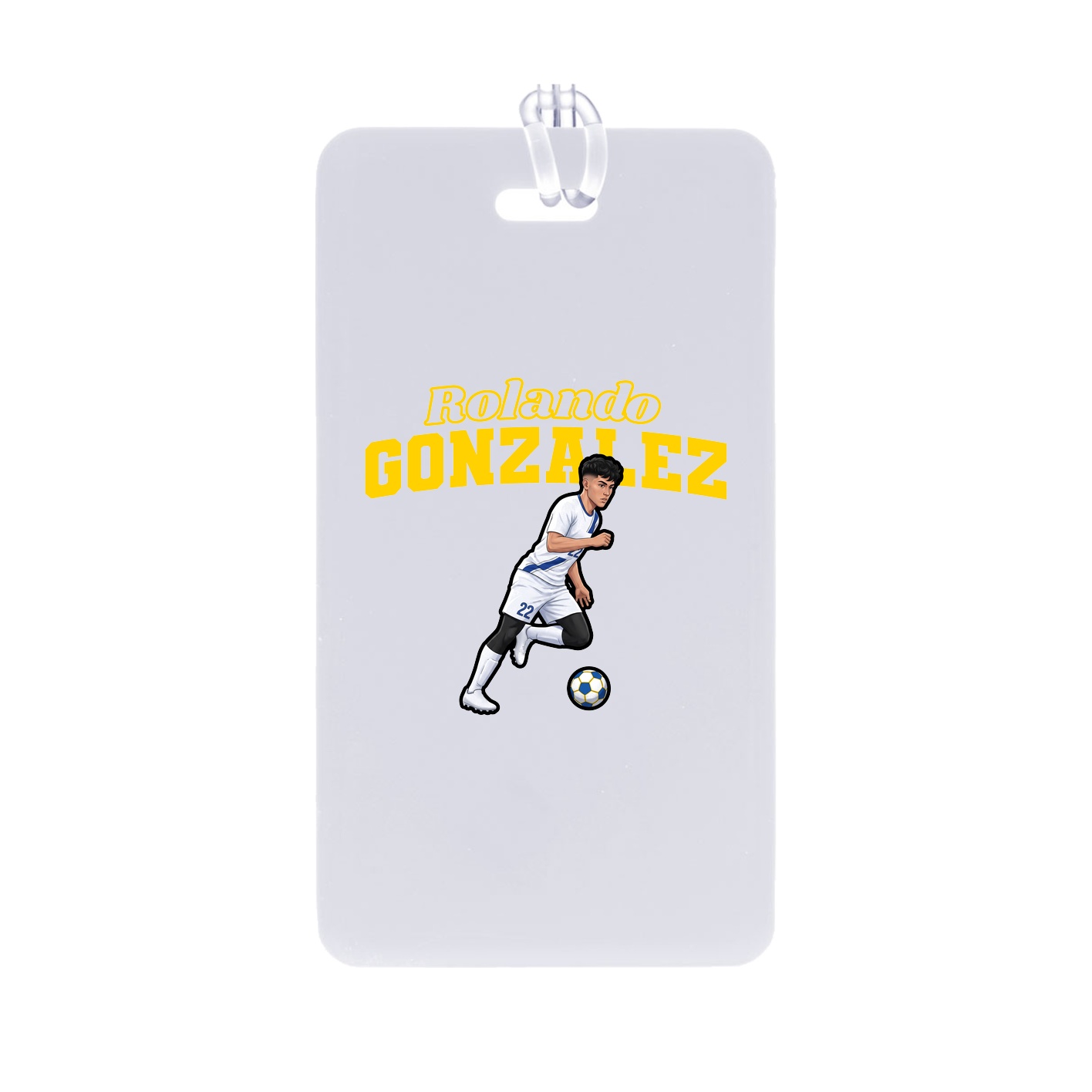 Bag Tag — Name Arch in Classic